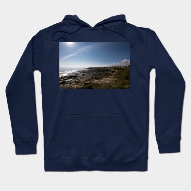 Summer at Collywell Bay Hoodie by Violaman